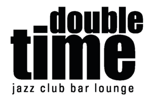 Logo Doubletime Jazzclub Logo schwarz auf weiß des Doubletime Jazzclubs in Hameln